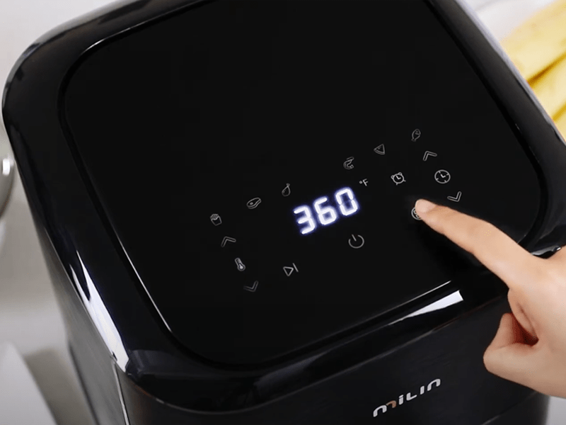 milin-air-fryer-display